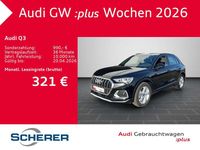 Gebraucht Audi Q3 Ambiente 150 PS (110 kW) 2025 Mythosschwarz metallic (metallic) SUV