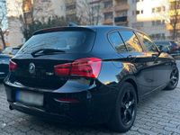 Gebraucht BMW 116 109 PS (80 kW) 2016 Schwarz Kleinwagen