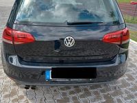 Gebraucht VW Golf VII Highline 122 PS (89 kW) 2013 Schwarz Limousine