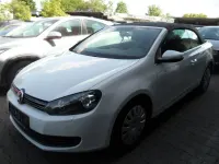 Gebraucht VW Golf Cabriolet Basis 105 PS (77 kW) 2013 Weiß Cabrio