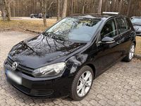 Gebraucht VW Golf VI 122 PS (89 kW) 2009 Schwarz Kleinwagen