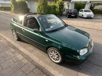 Gebraucht VW Golf 75 PS (55 kW) 2000 Grün Cabrio