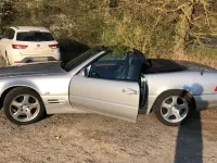 Gebraucht Mercedes SL280 204 PS (150 kW) 2000 Silber Cabrio