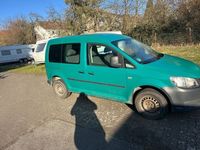 Gebraucht VW Caddy Startline 75 PS (55 kW) 2013 Grün Van / Kleinbus