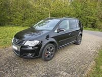 Gebraucht VW Touran Cross 170 PS (125 kW) 2008 Schwarz Van / Kleinbus