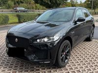 Gebraucht Jaguar F-Pace Chequered Flag 240 PS (176 kW) 2019 Schwarz SUV