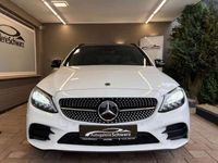 gebraucht Mercedes C220 d T 4M 9G AMG-LINE NIGHT DIST+COM RKAM PANO