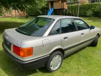 Gebraucht Audi 80 90 PS (66 kW) 1989 Silber Limousine