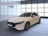 Gebraucht Mazda 3 Prime-Line 122 PS (89 kW) 2024 Arctic white (weiß) Limousine