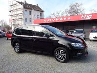Gebraucht VW Sharan Sound 150 PS (110 kW) 2017 Schwarz Van / Kleinbus