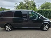 Gebraucht Mercedes Viano 125 PS (91 kW) 2008 Schwarz Van / Kleinbus
