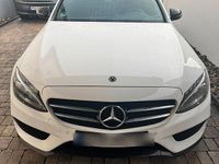 Gebraucht Mercedes C220 AMG line 2016 Weiß Kombi