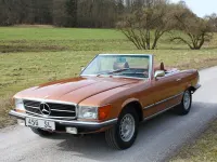Gebraucht Mercedes SL450 225 PS (165 kW) 1972 Byzanzgold met. Cabrio