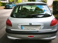 Gebraucht Peugeot 206 Premium 75 PS (55 kW) 2003 Silber Kleinwagen