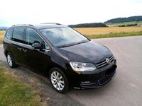 Gebraucht VW Sharan Highline 184 PS (135 kW) 2017 Schwarz Van / Kleinbus