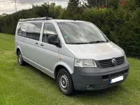 Gebraucht VW T5 131 PS (96 kW) 2004 Silber Van