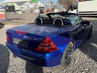 Gebraucht Mercedes SLK200 163 PS (119 kW) 2001 Blau Cabrio