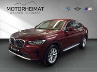 Gebraucht BMW X4 Performance 190 PS (139 kW) 2021 Piemont rot SUV
