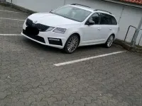 Gebraucht Skoda Octavia vRS 245 PS (180 kW) 2019 Weiß Kombi