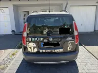 Gebraucht Skoda Roomster 105 PS (77 kW) 2007 Schwarz Van / Kleinbus