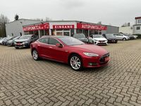 Gebraucht Tesla Model S Performance 514 kW (700 PS) 2015 Rot Kleinwagen