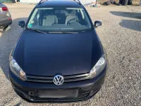 Gebraucht VW Golf VI 105 PS (77 kW) 2010 Schwarz Kleinwagen