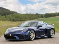 Gebraucht Porsche 718 Cayman GT4 420 PS (308 kW) 2020 Blau Coupé