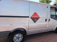 Gebraucht Ford Transit 2008 Weiß Van / Kleinbus