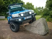 Gebraucht Toyota HiLux 171 PS (125 kW) 2015 Blau Pickup