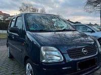 Gebraucht Opel Agila 58 PS (42 kW) 2001 Blau Van / Kleinbus