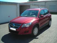 Gebraucht VW Tiguan 140 PS (102 kW) 2009 Rot SUV
