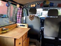 gebraucht VW T5 mit langen Radstand, ausgebaut