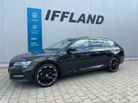 Gebraucht Skoda Superb SportLine 150 PS (110 kW) 2022 Schwarz Limousine