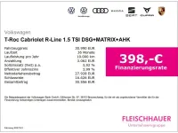 Gebraucht VW T-Roc Cabriolet R-line 150 PS (110 kW) 2023 Grau Cabrio