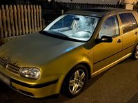 Gebraucht VW Golf IV 90 PS (66 kW) 1998 Gelb Kleinwagen