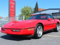 Second-hand Corvette C4 243 CP (178 kW) 1990 Roșu Cabrio