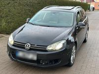 Gebraucht VW Golf VI 140 PS (102 kW) 2010 Schwarz Kleinwagen