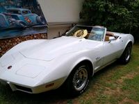 Second-hand Corvette C3 200 CP (147 kW) 1975 Alb Cabrio