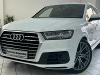 Gebraucht Audi Q7 S-Line 286 PS (210 kW) 2019 Gletscherweiß (metallic) SUV