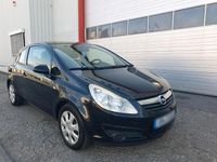 Gebraucht Opel Corsa 80 PS (58 kW) 2008 Schwarz Kleinwagen
