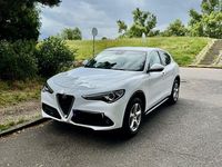 Gebraucht Alfa Romeo Stelvio Super 209 PS (153 kW) 2017 Weiß SUV