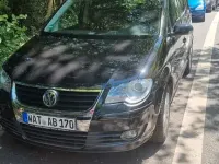 Gebraucht VW Touran 140 PS (102 kW) 2009 Schwarz Van / Kleinbus