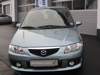 Gebraucht Mazda Premacy Active 101 PS (74 kW) 2003 Blau metallic Van / Kleinbus