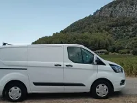 Gebraucht Ford Transit Custom 130 PS (95 kW) 2018 Weiß Van