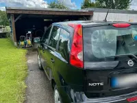 Gebraucht Nissan Note 88 PS (64 kW) 2008 Schwarz Kleinwagen