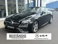 Usado Mercedes E220 AMG line 194 CV (142 kW) 2017 Negro Descapotable