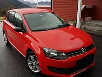 Gebraucht VW Polo Trendline 69 PS (50 kW) 2011 Rot metallic Kleinwagen