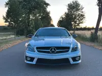 Gebraucht Mercedes SL500 AMG 302 PS (222 kW) 2001 Silber Cabrio
