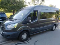Gebraucht Ford Transit 125 PS (91 kW) 2015 Grau Van / Kleinbus