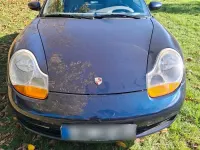 Usata Porsche Boxster 205 CV (150 kW) 1998 Blu Cabrio